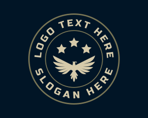 Military Air Force Eagle Logo