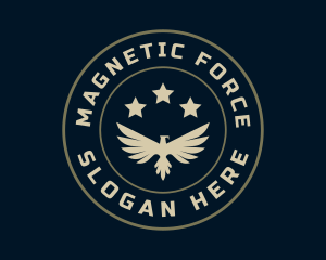 Military Air Force Eagle logo design