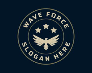 Military Air Force Eagle logo design