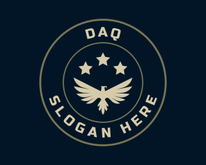 Emblem - Military Air Force Eagle logo design