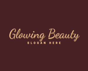 Minimalist Cursive Brand Logo