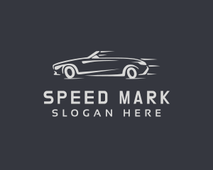 Gray Sports Car logo design