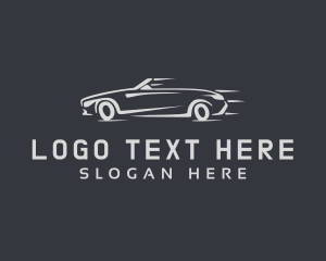 Grey - Gray Sports Car logo design