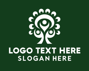 Human Tree Community Volunteer  Logo