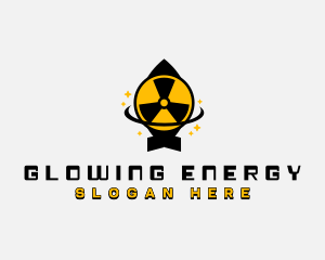 Radioactive Nuclear Missile logo design