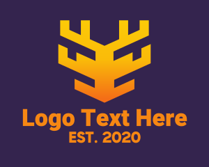 Digital Media - Digital Tech Animal logo design