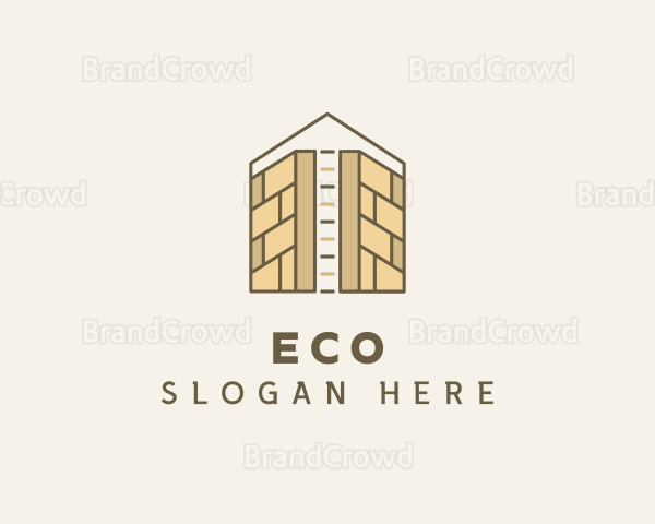 Home Construction Brick Logo