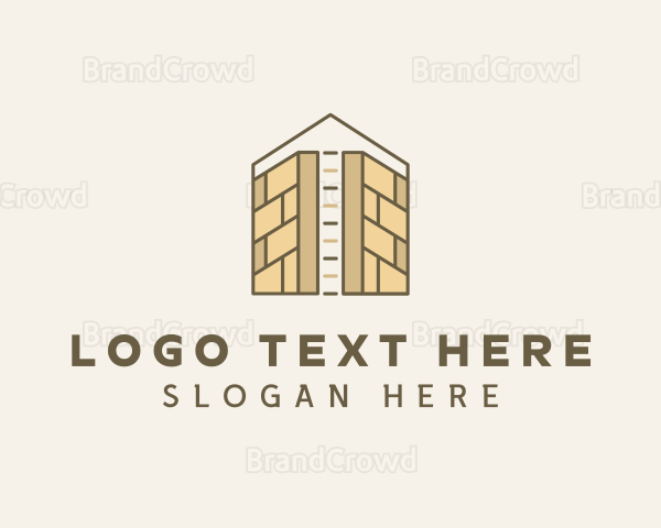 Home Construction Brick Logo