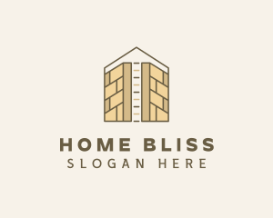 Home Construction Brick logo design