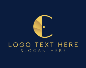 Draftsman - Elegant Door Letter C logo design
