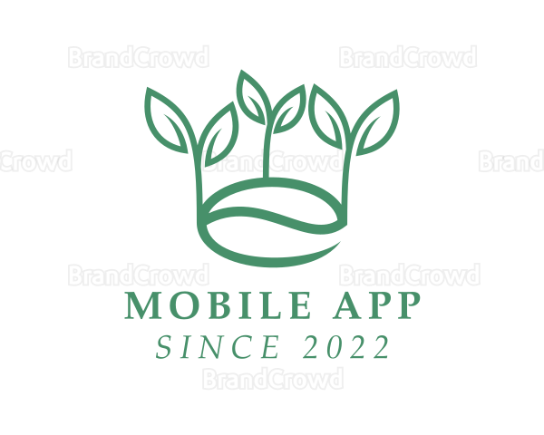 Coffee Bean Plantation Logo