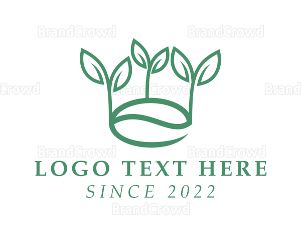 Coffee Bean Plantation Logo