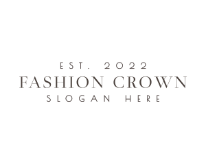 Elegant Fashion Boutique logo design