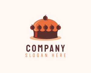 Baker - Crown Cake Pastry logo design