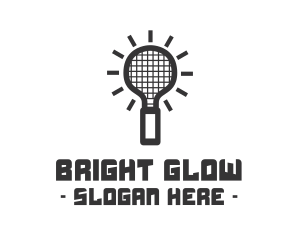 Bulb - Light Bulb Racket logo design