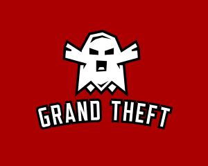 Costume - Ghost Ghoul Halloween logo design