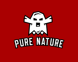 Phantom - Ghost Ghoul Halloween logo design