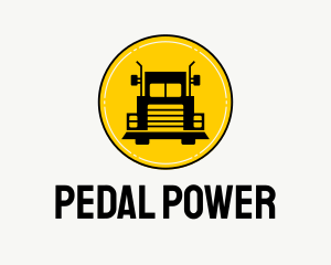 Trailer Truck Transportation  logo design