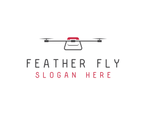 Technology Flying Drone logo design