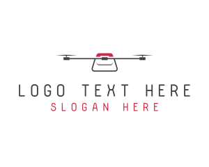 Technology - Technology Flying Drone logo design