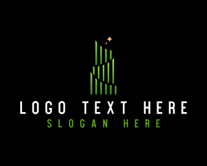 Architecture - Construction Building Tower logo design