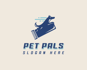 Razor Dog Pet Grooming logo design