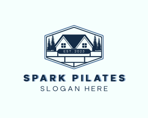 Residential House Construction Logo