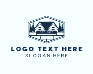 Residential - Residential House Construction logo design