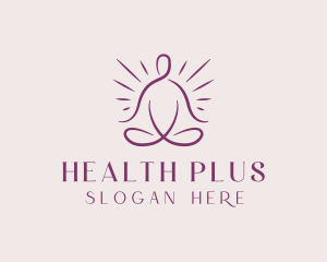 Yoga Health Fitness logo design