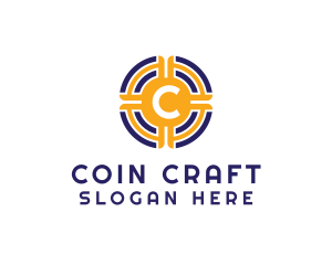 Professional Coin Technology  logo design