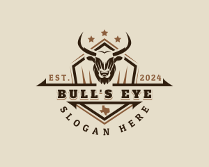 Texas Bull Ranch logo design