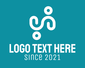 Recruitment - People Link Partner logo design