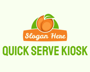 Kiosk - Orange Fruit Banner logo design