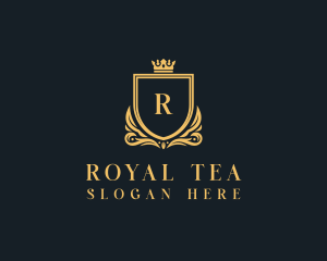 Royal Crown Shield logo design