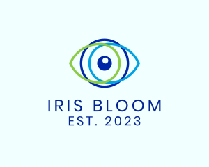 Iris - Eye Vision Sight logo design