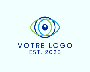 Clinic - Eye Vision Sight logo design