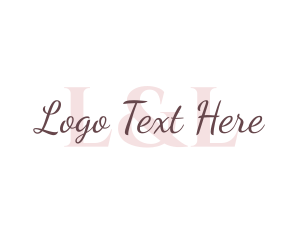 Esthetician - Makeup Beauty Boutique logo design