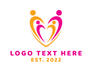 Friend - Family Welfare Heart logo design