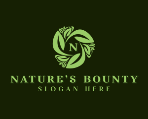 Nature Herbal Salon logo design