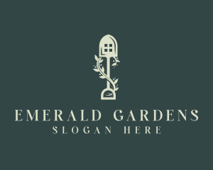 Shovel Garden Landscaping logo design