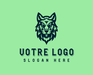 Wild Coyote Wolf Logo