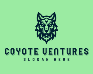 Coyote - Wild Coyote Wolf logo design