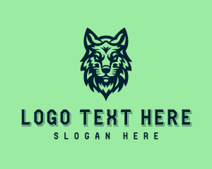Fox - Wild Coyote Wolf logo design