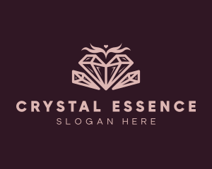 Fashion Crystal Jewel  logo design