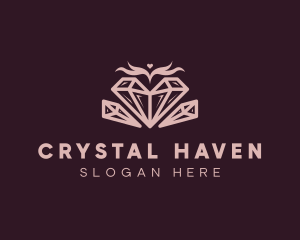 Fashion Crystal Jewel  logo design