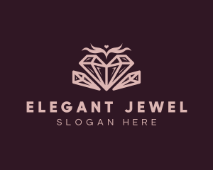 Fashion Crystal Jewel  logo design