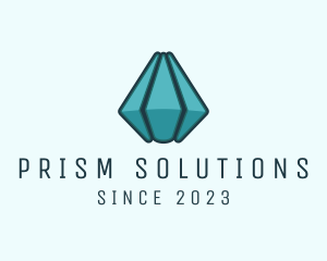 Prism - Modern Flower Bud Diamond logo design