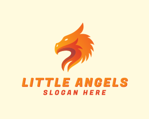 Fire Dragon Phoenix  Logo