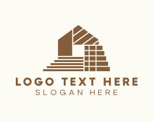 Residence - House Storage Property logo design