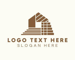 Leasing - House Storage Property logo design